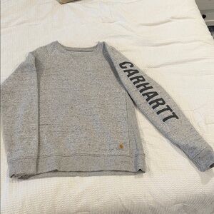 Carhartt Heather Gray Crewneck Sweatshirt